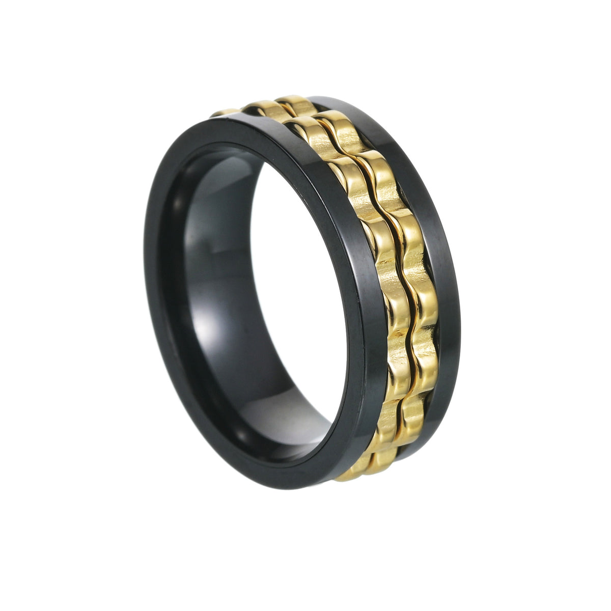 Stainless Steel Gear Turning Decompression Ring