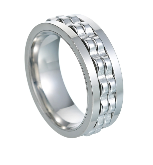Stainless Steel Gear Turning Decompression Ring