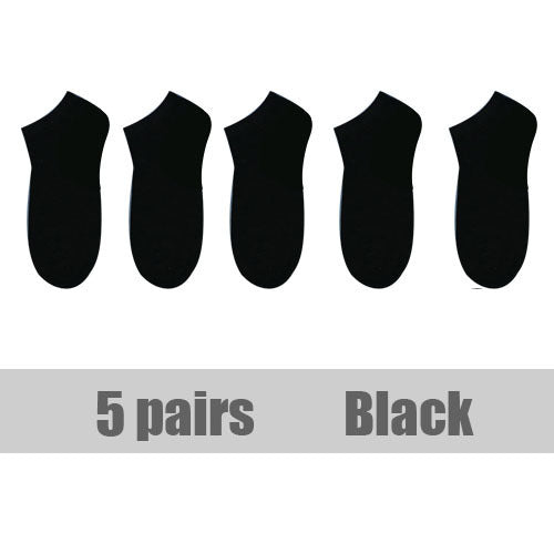 5 Pairs Women's Breathable Cotton Ankle Sports Socks