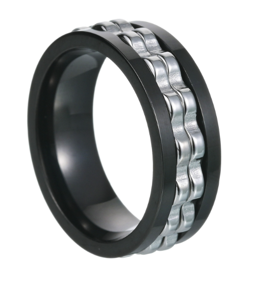 Stainless Steel Gear Turning Decompression Ring