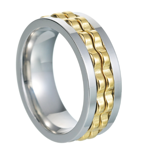 Stainless Steel Gear Turning Decompression Ring