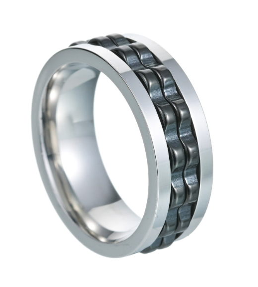 Stainless Steel Gear Turning Decompression Ring