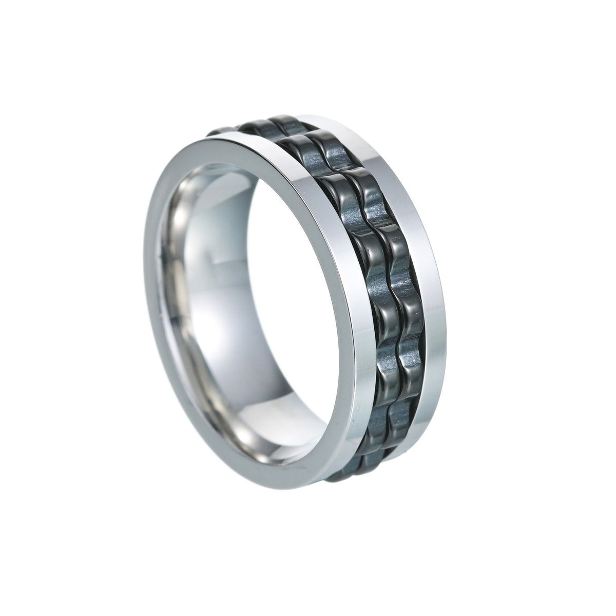 Stainless Steel Gear Turning Decompression Ring