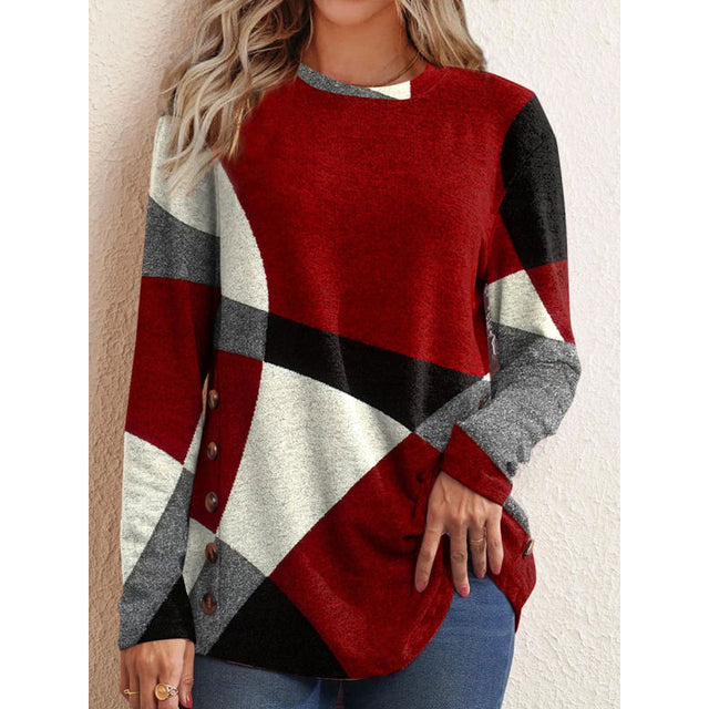 Vintage Spring Loose Basic T-Shirt