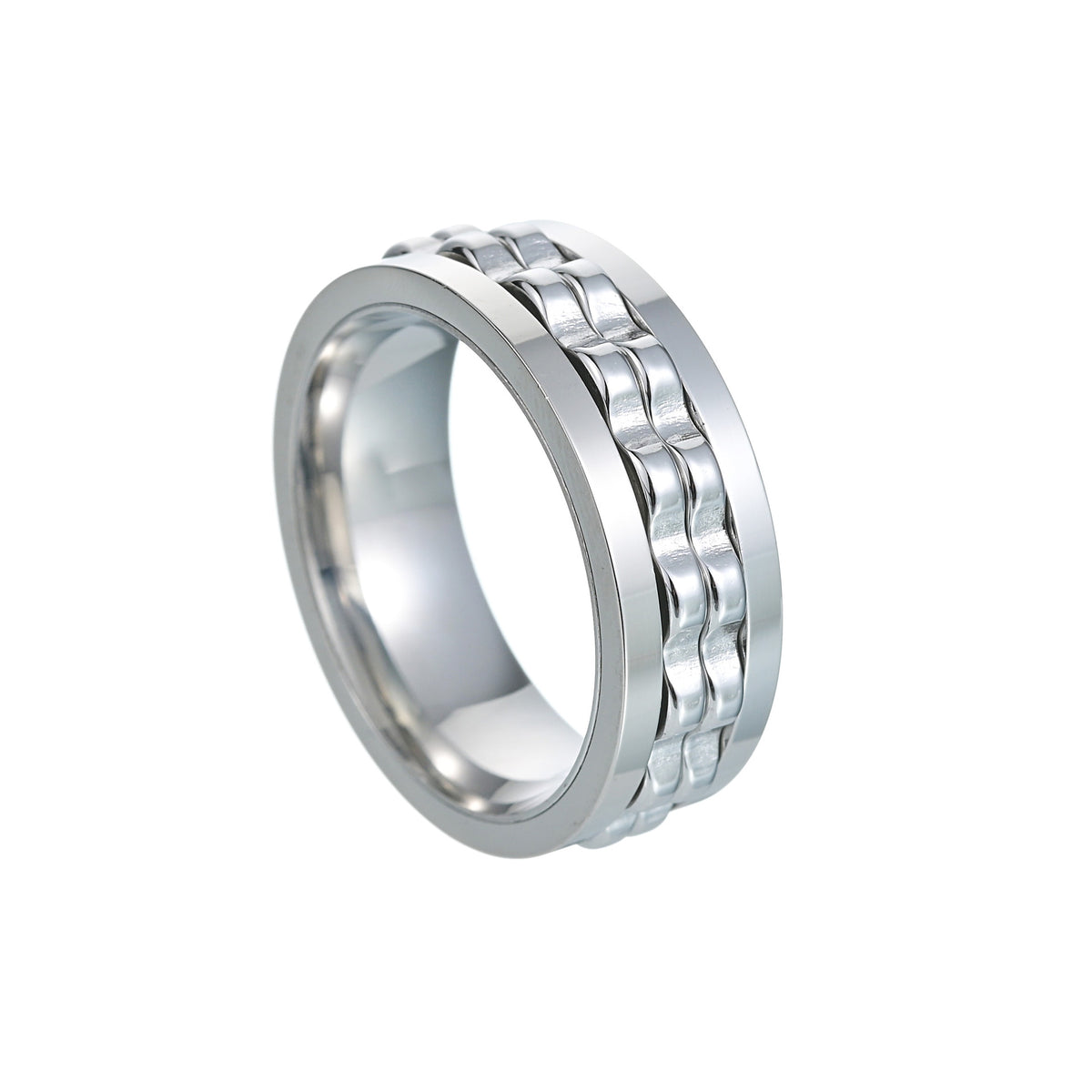 Stainless Steel Gear Turning Decompression Ring