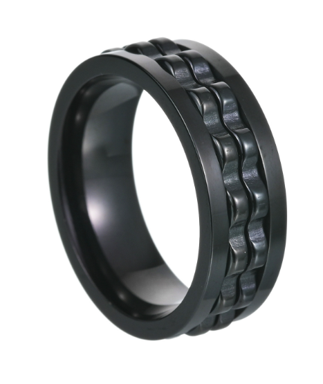 Stainless Steel Gear Turning Decompression Ring