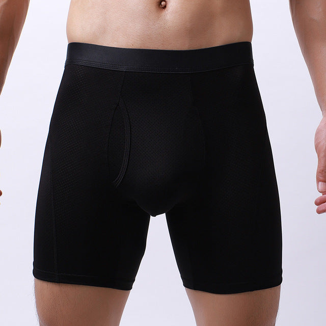 Men's Three-point Breathable Mesh Sports Boxer Underwear