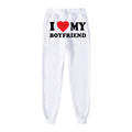 "My Boyfriend Printed Casual Sweatpants for Men & Women"