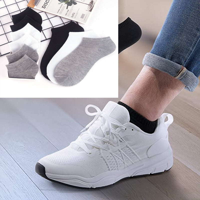 5 Pairs Women's Breathable Cotton Ankle Sports Socks
