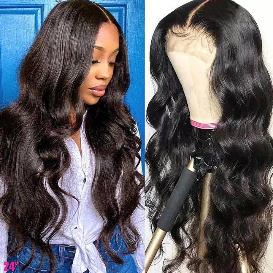 Solid Color Mid-Length Curly Wig for Women