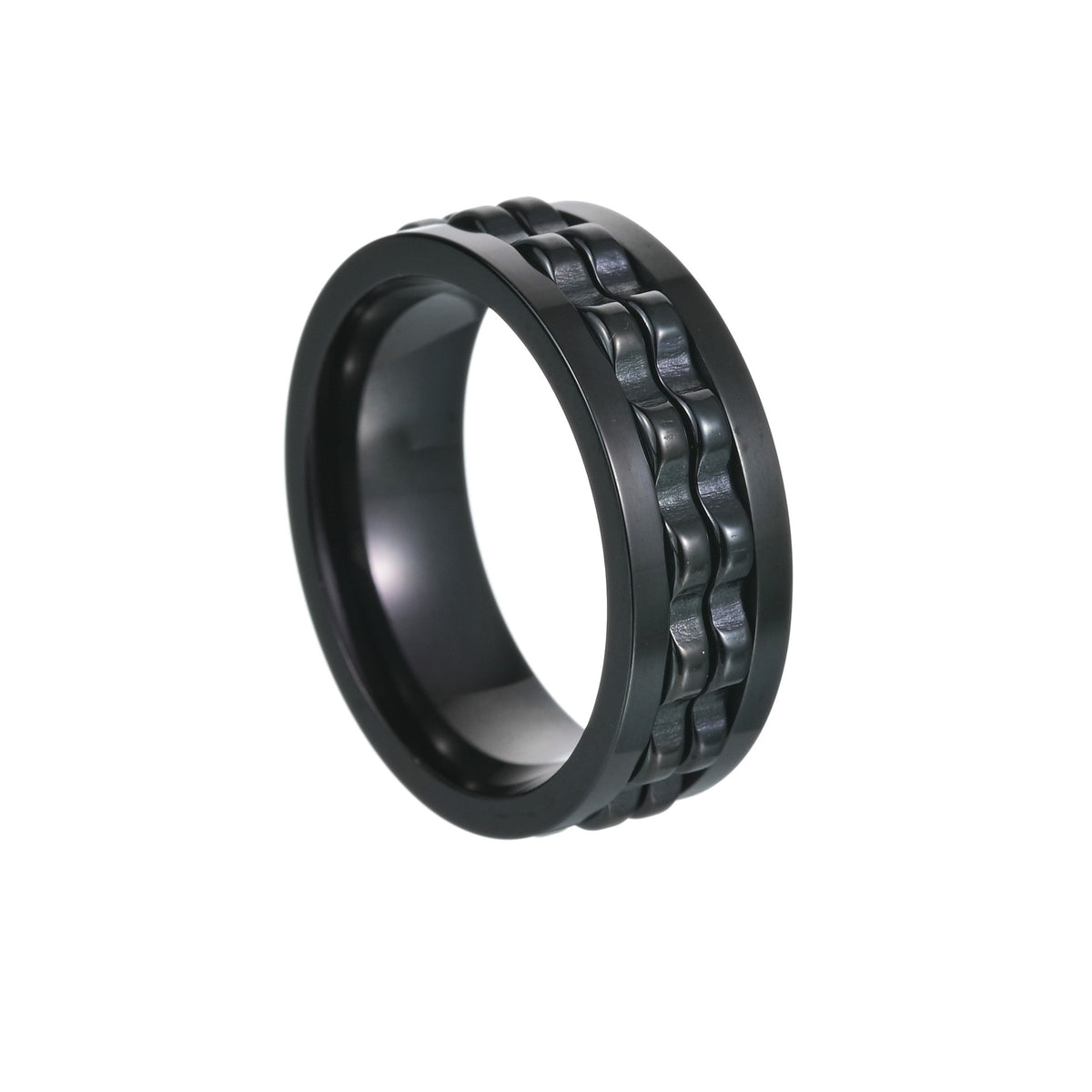 Stainless Steel Gear Turning Decompression Ring